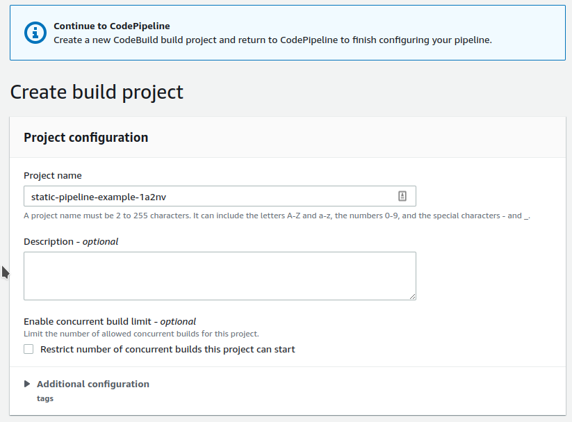 Codepipeline Build